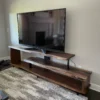 Black Walnut Live Edge Media Center 343