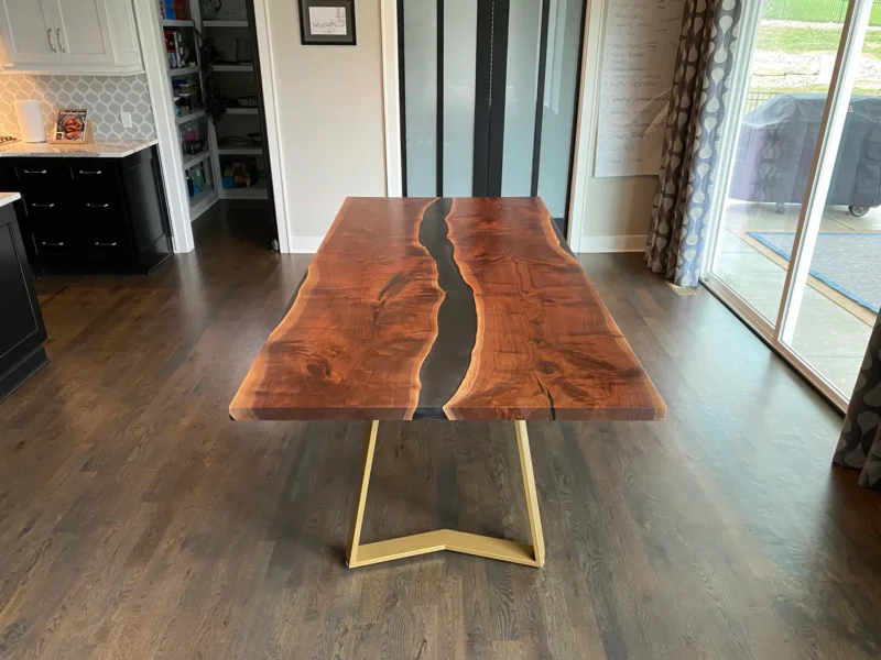 Black Walnut River Dining Table 28