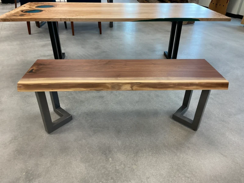 Live Edge Bench