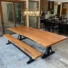 Live Edge Cherry Dining Table 293