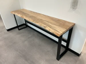 Live Edge Maple Bar Table 374