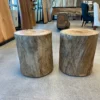 Live Edge Sycamore End Table Set 397