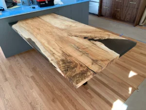 Maple Single Slab Dining Table 102