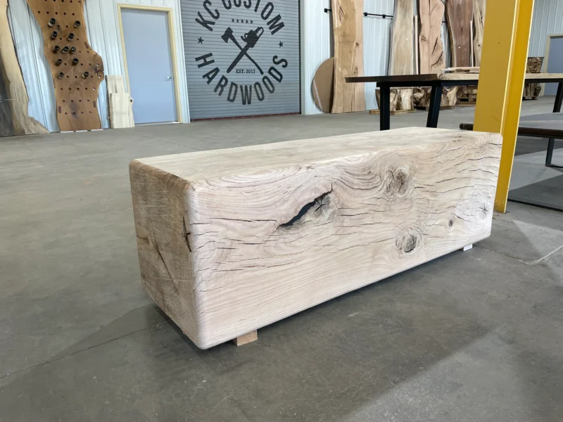 Solid Oak Bench