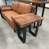 Solid Wood End Table on Parkway Legs