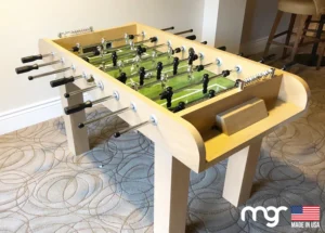 The Modern Foosball Table (Solid Oak Wood)