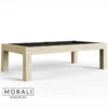 The Modern Pool Table M1 Oak Wood